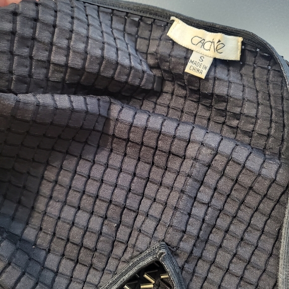 Vintage CACHE Spandex halter top - Perfect Condition - HAND BEADED 💥 - Picture 4 of 8